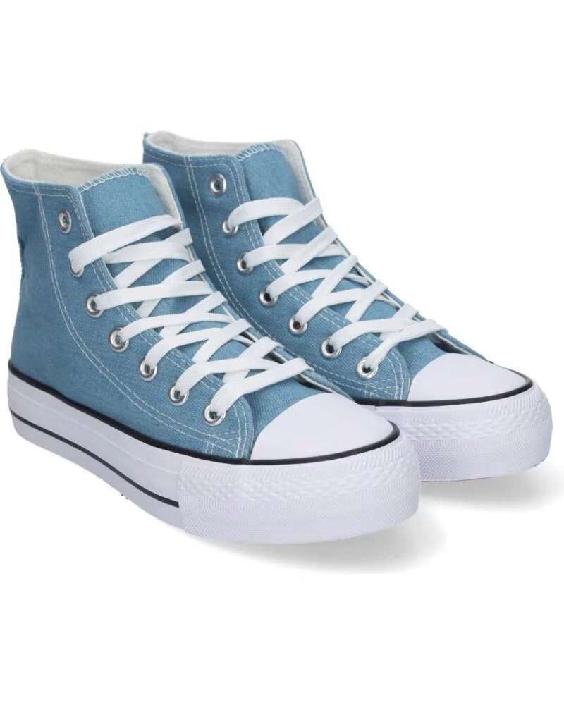 HIGH-TOP-SNEAKER AUS DENIM SPORT3PUNTO0 EV-300 VARIOS COLORES