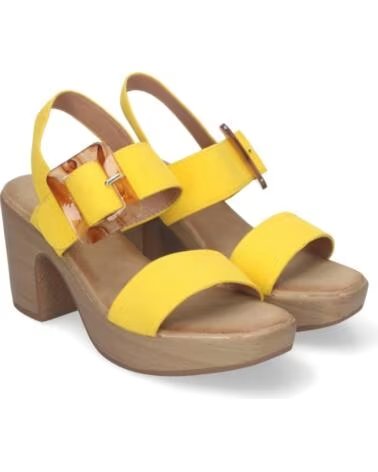 SPORT3PUNTO0 XFH-785 SANDALES À TALONS HAUTS JAUNES VARIOS COLORES