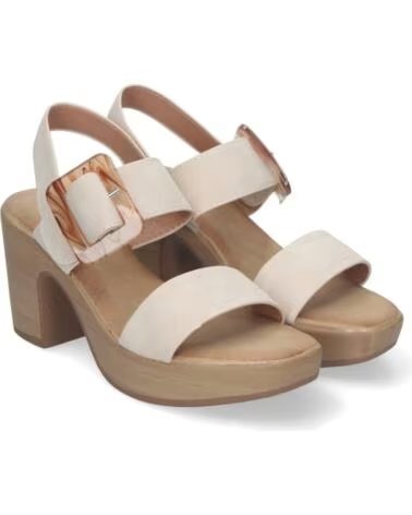 SPORT3PUNTO0 XFH-785 SANDALO CON TACCO E FIBBIA EFFETTO TARTARUGA VARIOS COLORES