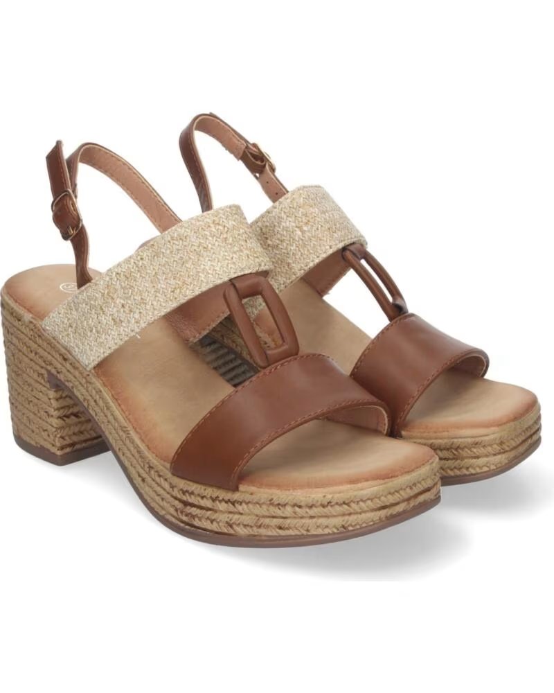 SPORT3PUNTO0 XFH790 CAMEL ABSATZSANDALE VARIOS COLORES