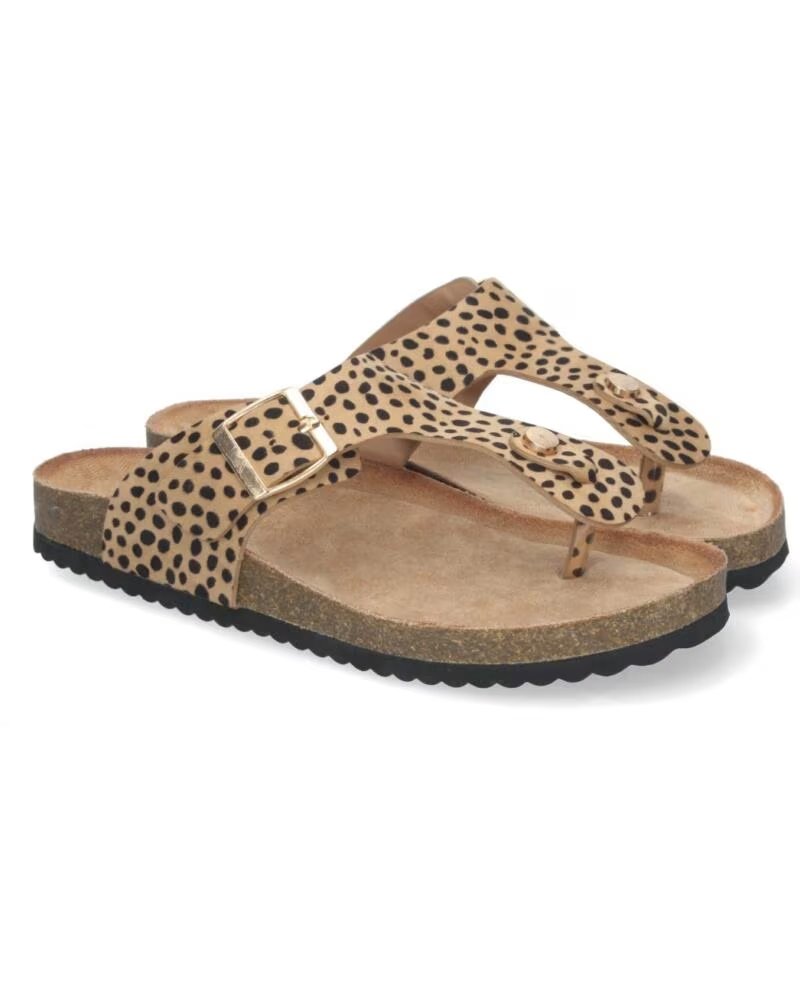 SANDALI BASSI SPORT3PUNTO0 1A-1618 LEOPARDO VARIOS COLORES