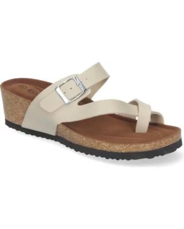 SPORT3PUNTO0 YF-87 SANDALIA CUÑA BEIGE VARIOS COLORES