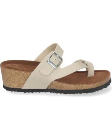 SPORT3PUNTO0 YF-87 SANDALIA CUÑA BEIGE VARIOS COLORES