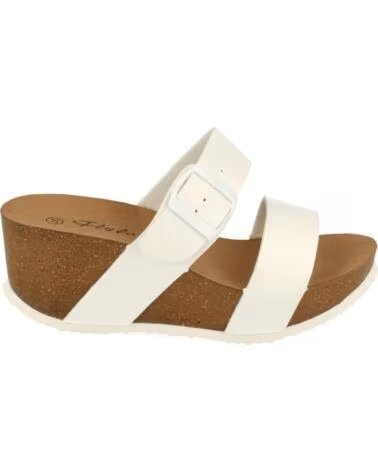 SPORT3PUNTO0 M-08 WEISSE KEILSANDALETTEN VARIOS COLORES