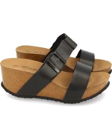 SPORT3PUNTO0 M-08 SCHWARZE KEILSANDALEN VARIOS COLORES