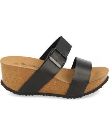 SPORT3PUNTO0 M-08 SCHWARZE KEILSANDALEN VARIOS COLORES