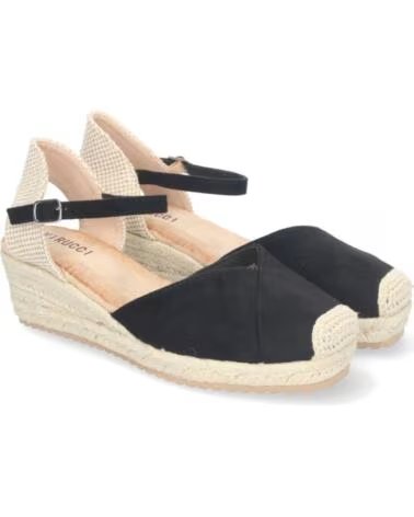 SPORT3PUNTO0 SANDALO CON ZEPPA VRA-695 NERO VARIOS COLORES