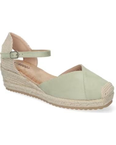 SPORT3PUNTO0 VRA-695 KEILABSATZ-ESPADRILLE GRÜN VARIOS COLORES