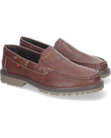 SPORT3PUNTO0 MOCASSIN EN CUIR 8082 MARRON VARIOS COLORES