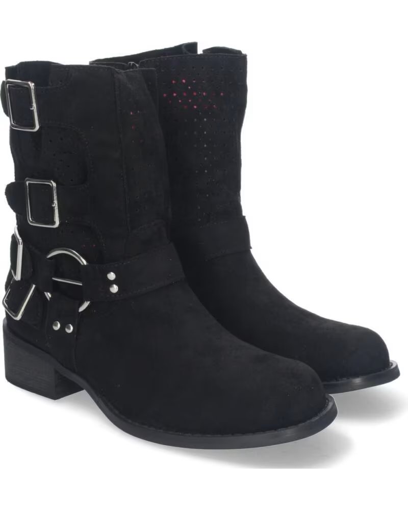 SPORT3PUNTO0 BIKER-STIEFEL UND MILITÄRSTIEFEL L1001-SCHWARZ VARIOS COLORES