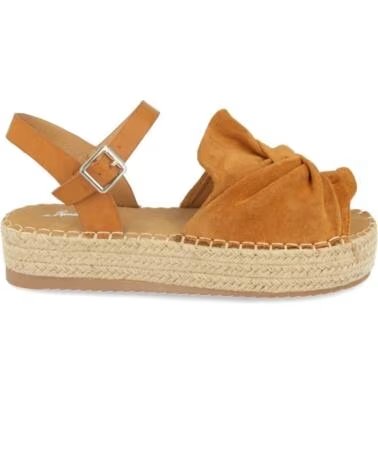 SPORT3PUNTO0 YT5550 CAMEL KEILSANDALEN MIT SCHLEIFE UND SCHNALLENVERSCHLUSS VARIOS COLORES