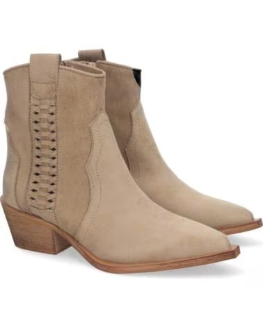 SPORT3PUNTO0 M4015 STIVALETTI CAMPEROS STILE WESTERN BEIGE VARIOS COLORES