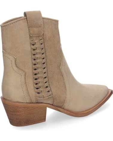 SPORT3PUNTO0 M4015 WESTERN-STIEFELETTEN COWBOY-BOOTS BEIGE VARIOS COLORES