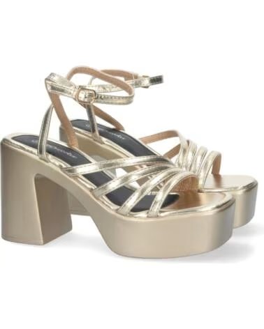 SPORT3PUNTO0 043 ORO SANDALI CON TACCO ALTO E PLATEAU VARIOS COLORES