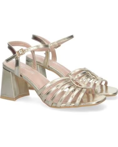 SANDALI CON TACCO SPORT3PUNTO0 JL777 ORO VARIOS COLORES