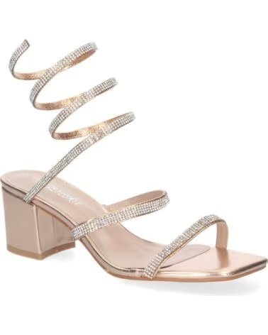 SPORT3PUNTO0 F2312 ABSATZSANDALEN CHAMPAGNER VARIOS COLORES