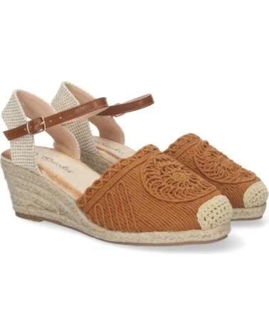 SPORT3PUNTO0 YJ763 CAMEL SANDALE COMPENSÉE ESPADRILLE VARIOS COLORES