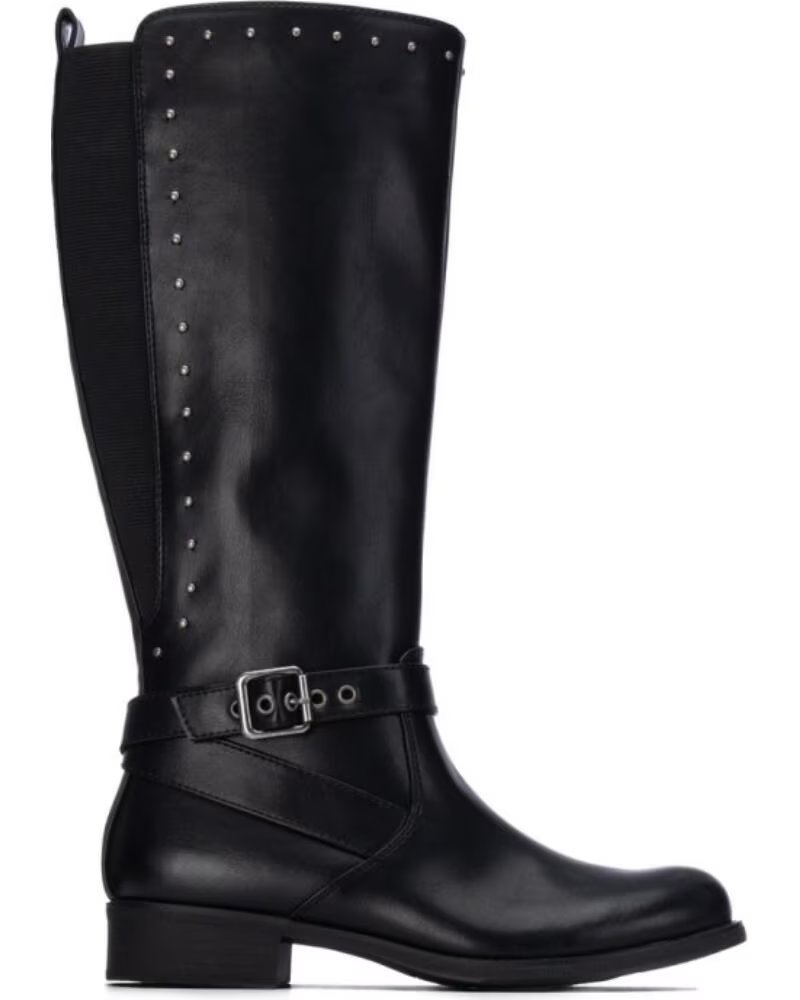 XTI STIVALE ALTO DA DONNA BASIC 130792 NERO NEGRO