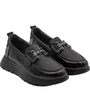MYSOFT DAMEN LOAFER 629 SCHWARZ NEGRO