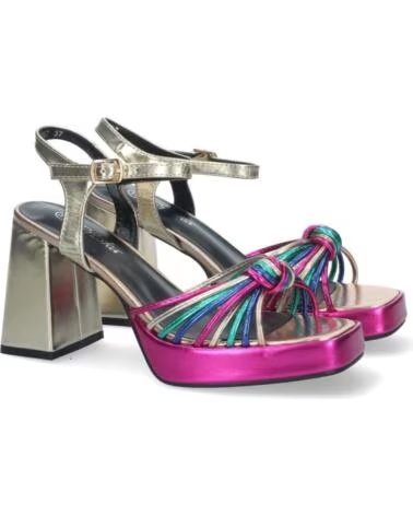 SPORT3PUNTO0 S-2400 SANDALI CON TACCO E PLATEAU MULTICOLORE VARIOS COLORES