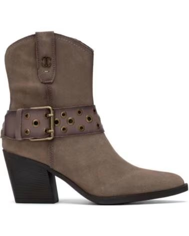 CARMELA DAMEN STIEFELETTEN 164132 TAUPE BRAUN VARIOS COLORES