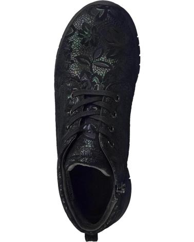 Botines de Mujer TAMARIS 86204 PIEL NEGRA NEGRO