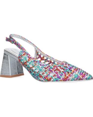 SPORT3PUNTO0 A-3000-MULTI MEHRFARBIGE ABSATZSANDALEN VARIOS COLORES