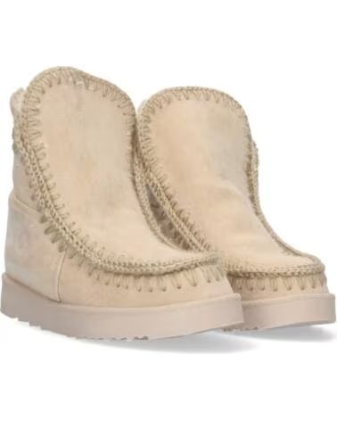 SPORT3PUNTO0 882-BEIGE BOTINES DE ANTE CON COSTURAS ARTESANALES VARIOS COLORES
