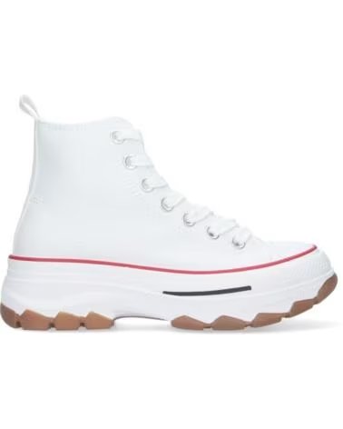 SPORT3PUNTO0 EV-100 HIGH-TOP-SNEAKER WEISS ROT VARIOS COLORES