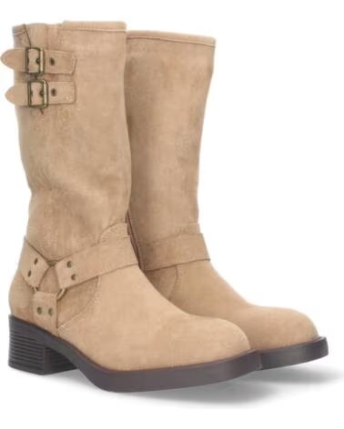 SPORT3PUNTO0 S-2508 BIKER- UND MILITÄRSTIEFEL BEIGE VARIOS COLORES