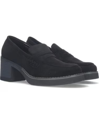 SPORT3PUNTO0 VR3-537 HIGH-HEEL-MOKASSIN SCHWARZ VARIOS COLORES
