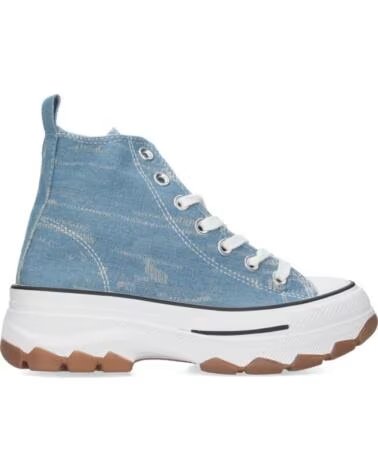 SPORT3PUNTO0 EV-100 JEANS-CANVAS-SNEAKER MIT PLATEAU VARIOS COLORES