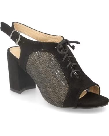 SPORT3PUNTO0 F20-29 HIGH-HEEL-SANDALEN IN SCHWARZ VARIOS COLORES