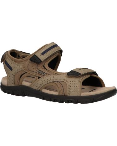Sandalias de Hombre GEOX SANDALIAS HOMBRE MODELO UOMO SANDAL STRADA COLOR MARRON CLAR C0829