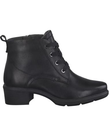 Botines de Mujer TAMARIS 85100 PIEL NEGRA NEGRO