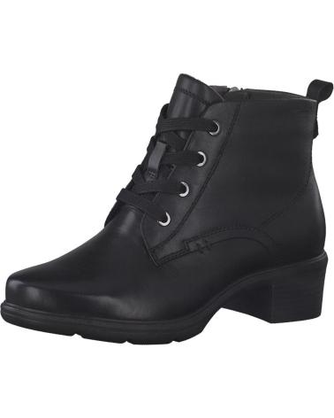 Botines de Mujer TAMARIS 85100 PIEL NEGRA NEGRO