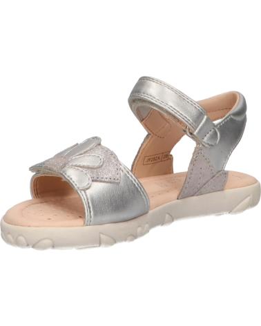 Sandalen für Mädchen GEOX J928ZA 0AJ77 J SANDAL C1007 SILVER