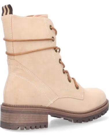 STIVALETTI CON TACCO SPORT3PUNTO0 342-BEIGE VARIOS COLORES