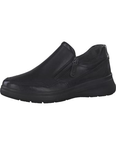 Mocasines de Mujer TAMARIS 84701 PIEL NEGRA NEGRO