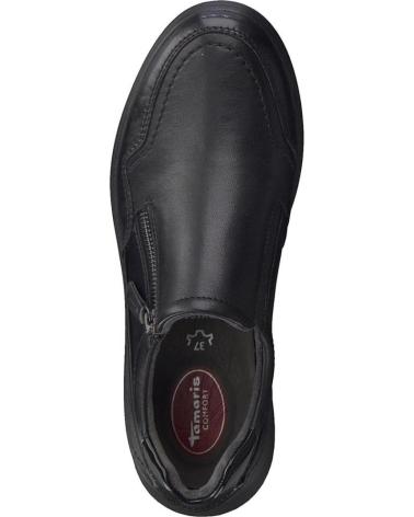 Mocasines de Mujer TAMARIS 84701 PIEL NEGRA NEGRO