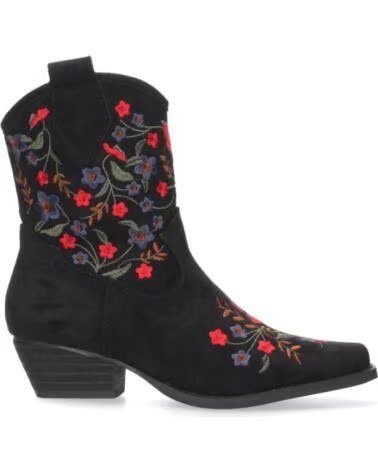 SPORT3PUNTO0 A-2463 SCHWARZE BESTICKTE WESTERNSTIEFEL VARIOS COLORES
