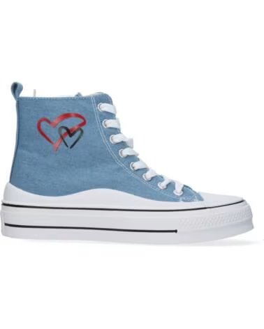 SPORT3PUNTO0 LA08-MARINO HOHE SEGELTUCH-SNEAKER DUNKELBLAU VARIOS COLORES