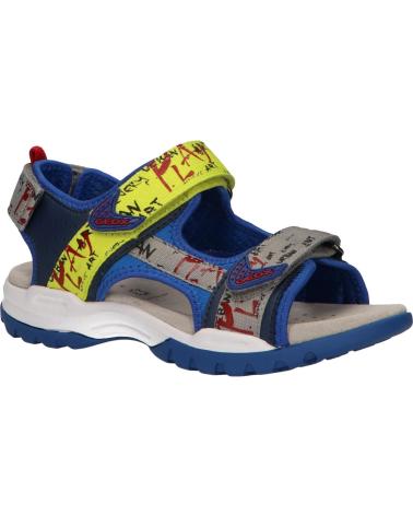 Sandali per Bambino GEOX J920RA 05415 J BOREALIS C4502 NAVY-FLUO