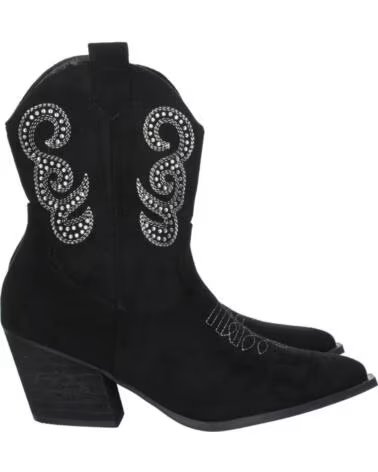 SPORT3PUNTO0 YZ23-65 SCHWARZE WESTERNSTIEFEL BESTICKT VARIOS COLORES