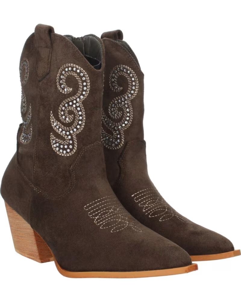 SPORT3PUNTO0 COWBOY-STIEFELETTEN YZ23-65 WILDLEDER VARIOS COLORES