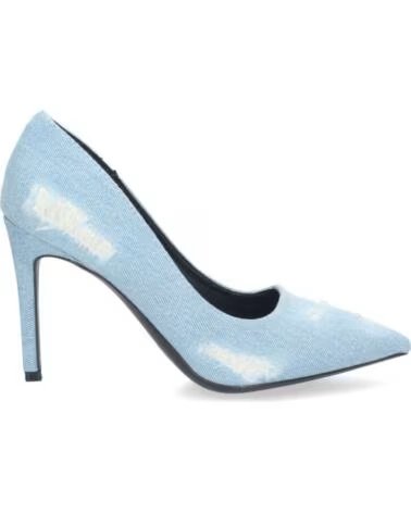 SPORT3PUNTO0 L88-323 SCARPE CON TACCO STILETTO IN TESSUTO DENIM BLU VARIOS COLORES