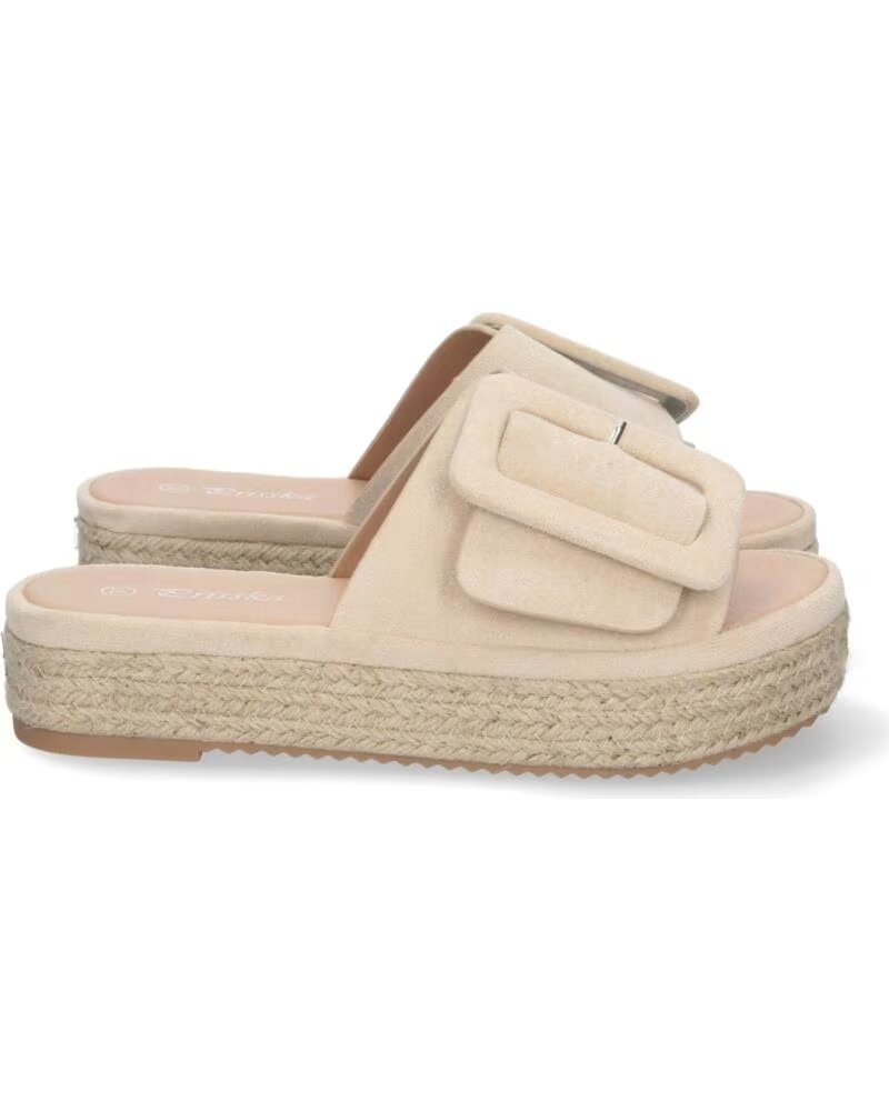 SPORT3PUNTO0 JSZ180 FLACHE SANDALEN BEIGE VARIOS COLORES