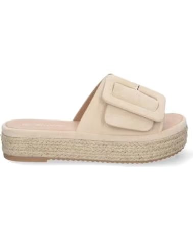 SPORT3PUNTO0 JSZ180 FLACHE SANDALEN BEIGE VARIOS COLORES