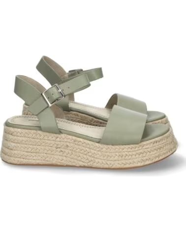 SPORT3PUNTO0 M2376 SANDALI CON ZEPPA VERDE VARIOS COLORES