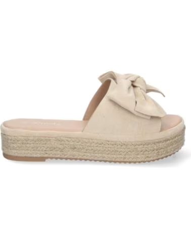 SPORT3PUNTO0 JSZ181 BEIGE PLATEAU-SANDALEN MIT SCHLEIFE VARIOS COLORES
